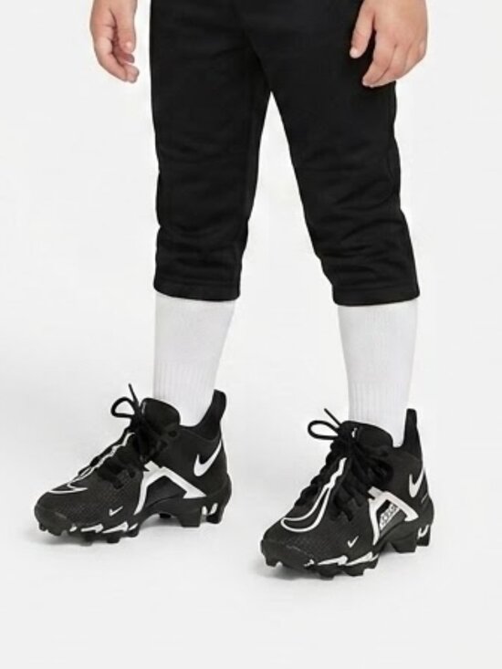 Nike Other - Nike Techwear Alpha Menace 3 Shark Black Football Cleats Youth Size 12C